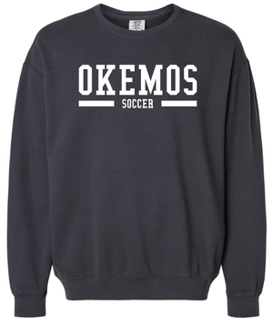 Custom Apparel - Screen Printing - Okemos Girls Soccer 2024 - Unisex Crewneck Sweatshirt - Okemos Girls Soccer 2024 - 15460
