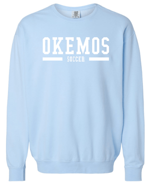Custom Apparel - Screen Printing - Okemos Girls Soccer 2024 - Unisex Crewneck Sweatshirt - Okemos Girls Soccer 2024 - 15460