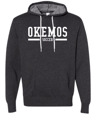 Custom Apparel - Screen Printing - Okemos Girls Soccer 2024 - Unsex Hooded Sweatshirt - Okemos Girls Soccer 2024 - 15460