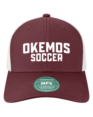 Custom Apparel - Screen Printing - Okemos Girls Soccer 2025 - Snapback Trucker Hat (Multiple Color Options) - Okemos Girls Soccer 2025 - 17586