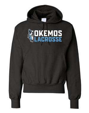 Custom Apparel - Screen Printing - Okemos Girs Lacrosse - Reverse Weave Hoodie - Okemos Girls Lacrosse - 15518