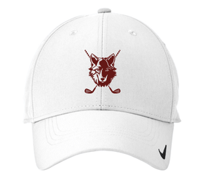 Custom Printed Apparel | Okemos Golf 2025 - Nike Dri - FIT Cap White - Okemos Golf 2025 - 18296