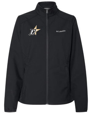 Custom Apparel - Screen Printing - Okemos Hockey / Eastside Stars - Columbia Women's Kruser Ridge Softshell Jacket - Okemos Hockey / Eastside Stars - 14945