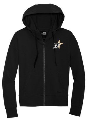 Custom Apparel - Screen Printing - Okemos Hockey / Eastside Stars - New Era Ladies Full - Zip Hoodie - Okemos Hockey / Eastside Stars - 16830