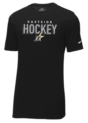 Custom Apparel - Screen Printing - Okemos Hockey / Eastside Stars - Nike Unisex Dri - FIT Cotton/Poly T-Shirt - Okemos Hockey / Eastside Stars - 16830
