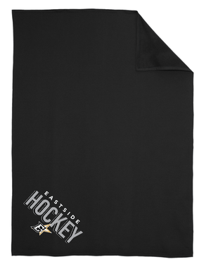 Custom Apparel - Screen Printing - Okemos Hockey / Eastside Stars - Port and Company Oversized Fleece Sweatshirt Blanket - Okemos Hockey / Eastside Stars - 16830