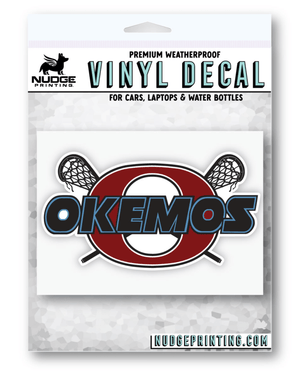 Custom Apparel - Screen Printing - Okemos Lacrosse Club | Car Decal - Decal - 15583 | Okemos Lacrosse Club