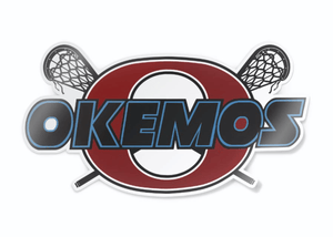 Custom Apparel - Screen Printing - Okemos Lacrosse Club | Helmet Decal - Decal - 15583 | Okemos Lacrosse Club