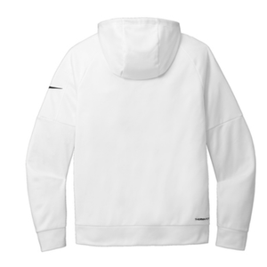 Custom Apparel - Screen Printing - Okemos Lacrosse Holiday - Nike Therma FIT Pocket 1/4 Zip Fleece Hoodie - Okemos Lacrosse Holiday - 16941