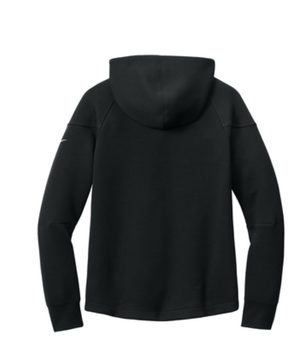 Custom Apparel - Screen Printing - Okemos Lacrosse Holiday - Nike Women's Tech Fleece Full Zip Hoodie - Okemos Lacrosse Holiday - 16941