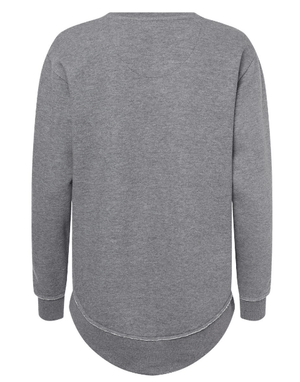 Custom Apparel - Screen Printing - Okemos Lacrosse Holiday - Women's Weekend Fleece Crewneck Sweatshirt - Okemos Lacrosse Holiday - 16941