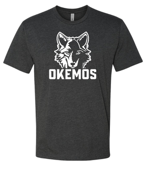 Custom Apparel - Screen Printing - Okemos Montessori - Unisex Wolf T-Shirt - T-shirt - Okemos Montessori - 14532