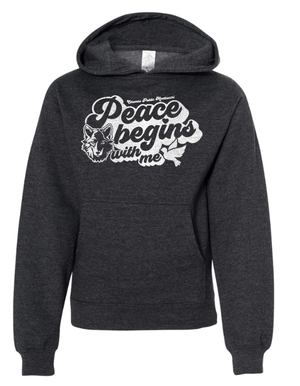 Custom Apparel - Screen Printing - Okemos Montessori - Youth Hooded Sweatshirt - Youth Hoodie - Okemos Montessori - 14532