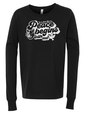 Custom Apparel - Screen Printing - Okemos Montessori - Youth Long Sleeve T-Shirt - Youth Long Sleeve - Okemos Montessori - 14532