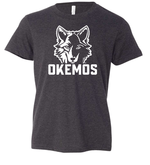 Custom Apparel - Screen Printing - Okemos Montessori - Youth Wolf T-Shirt - Youth T-shirt - Okemos Montessori - 14532
