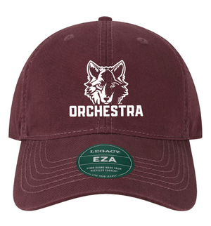 Custom Printed Apparel | Okemos Orchestra 2025 - Relaxed Dad Hat "Badge Design" (MULTIPLE COLOR OPTIONS) - Okemos Orchesta W25 - 18692