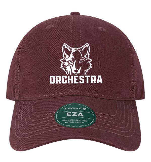 Custom Printed Apparel | Okemos Orchestra 2025 - Relaxed Dad Hat "Badge Design" (MULTIPLE COLOR OPTIONS) - Okemos Orchesta W25 - 18692