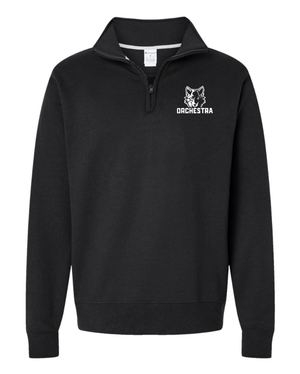 Custom Apparel - Screen Printing - Okemos Orchestra - Adult Unisex Quarter Zip Champion Sweatshirt - Okemos Orchestra - 14997
