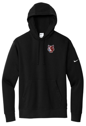 Custom Apparel - Screen Printing - Okemos Public Montessori - Adult Nike Fleece Sleeve Swoosh Pullover Hoodie - OPM Spiritwear 2024 - 16149