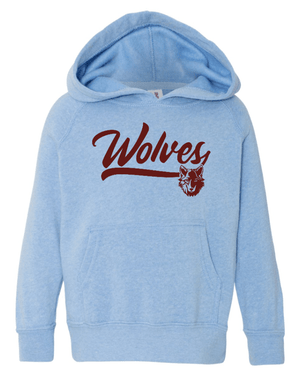 Custom Apparel - Screen Printing - Okemos Public Montessori - Toddler Lightweight Raglan Hooded Sweatshirt - OPM Spiritwear 2024 - 16149