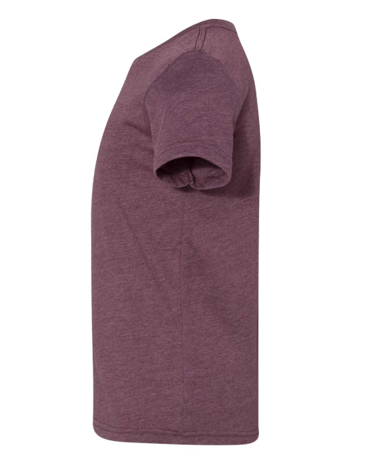 Custom Apparel - Screen Printing - Okemos Public Montessori - Youth Jersey Tee Maroon/ Grey - OPM Spiritwear 2024 - 16149