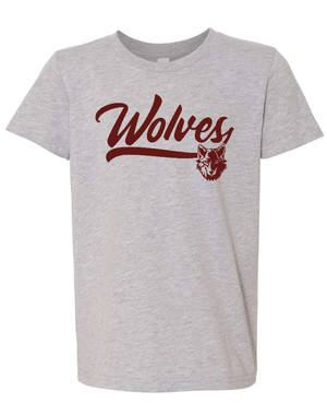 Custom Apparel - Screen Printing - Okemos Public Montessori - Youth Jersey Tee Wolves Grey/ Light Blue - OPM Spiritwear 2024 - 16149