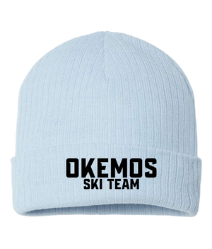 Custom Apparel - Screen Printing - Okemos Ski Apparel - Sustainable Rib Cuffed Beanie - Okemos Ski Apparel - 16789