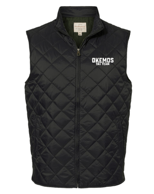 Custom Apparel - Screen Printing - Okemos Ski Apparel - Vintage Diamond Quilted Vest - Okemos Ski Apparel - 16789