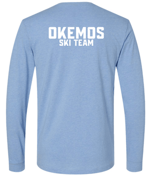 Custom Apparel - Screen Printing - Okemos Ski Team - Adult Unisex Long Sleeve T-Shirt - Okemos Ski Team - 14940