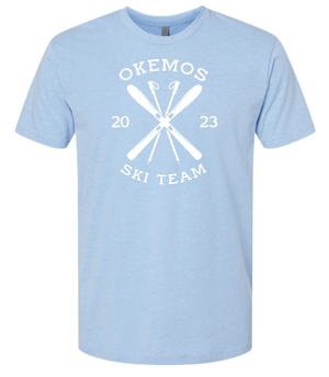 Custom Apparel - Screen Printing - Okemos Ski Team - Adult Unisex T-Shirt *Customization Available* - Okemos Ski Team - 14940