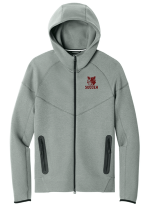 Custom Printed Apparel | Okemos Soccer | Nike Tech Fleece Full - Zip Hoodie - Booney - Okemos Soccer - 18214