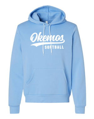 Custom Apparel - Screen Printing - Okemos Softball 2024 - Adult Unisex Hoodie - Okemos Softball 2024 - 15519