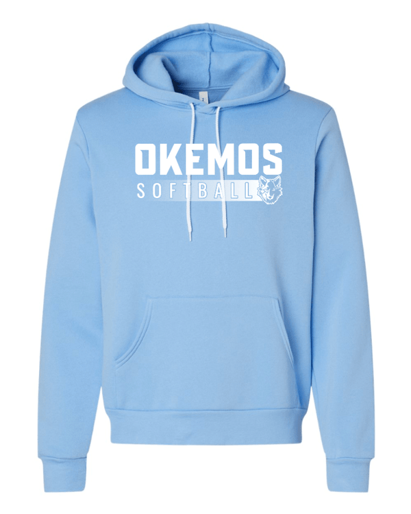 Custom Apparel - Screen Printing - Okemos Softball 2024 - Adult Unisex Hoodie - Okemos Softball 2024 - 15519