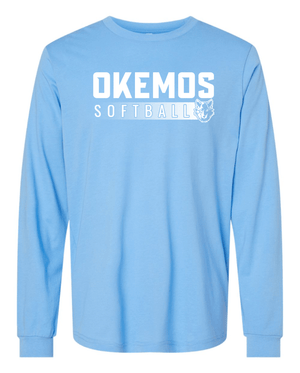 Custom Apparel - Screen Printing - Okemos Softball 2024 - Adult Unisex Long Sleeve T-Shirt - Okemos Softball 2024 - 15519