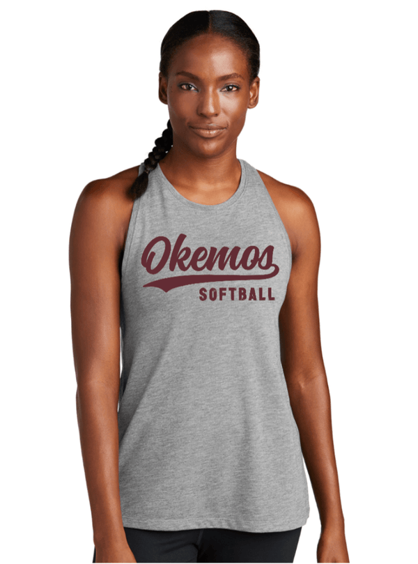 Custom Apparel - Screen Printing - Okemos Softball 2024 - Women's Racerback Tank - Okemos Softball 2024 - 15519