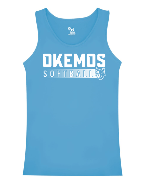 Custom Apparel - Screen Printing - Okemos Softball 2024 - Women's Tank Top - Okemos Softball 2024 - 15519