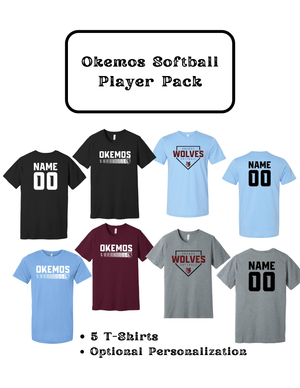 Custom Apparel - Screen Printing - Okemos Softball 2025 - Player Pack - Okemos Softball 2025 - 17368