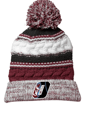 Custom Apparel - Screen Printing - Okemos Softball 2025 - Pom Team Beanie - Okemos Softball 2025 - 17368