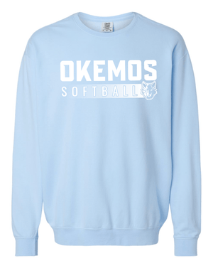 Custom Apparel - Screen Printing - Okemos Softball 2025 - Unisex Crewneck **Personalization Optional** - Okemos Softball 2025 - 17368