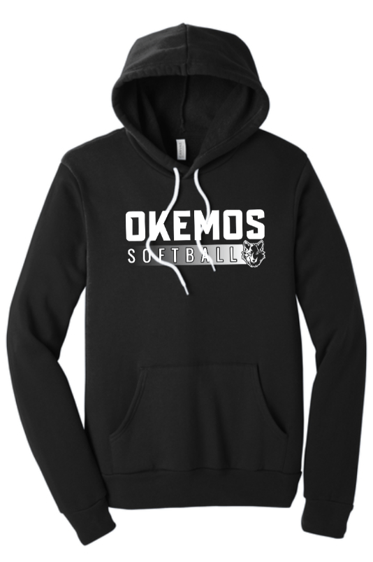 Custom Apparel - Screen Printing - Okemos Softball 2025 - Unisex Fleece Hoodie (Multiple Colors Available) **Personalization Optional** - Okemos Softball 2025 - 17368