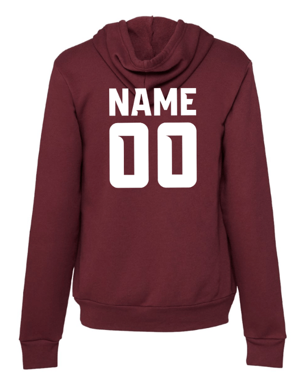 Custom Apparel - Screen Printing - Okemos Softball 2025 - Unisex Fleece Hoodie (Multiple Colors Available) **Personalization Optional** - Okemos Softball 2025 - 17368