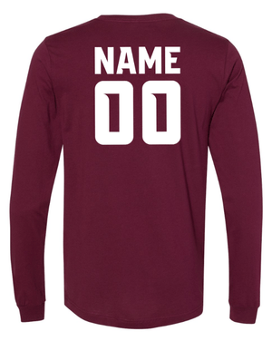 Custom Apparel - Screen Printing - Okemos Softball 2025 - Unisex Long Sleeve T-Shirt (Multiple Color Options) **Personalization Optional** - Okemos Softball 2025 - 17368