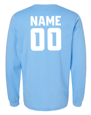 Custom Apparel - Screen Printing - Okemos Softball 2025 - Unisex Long Sleeve T-Shirt (Multiple Color Options) **Personalization Optional** - Okemos Softball 2025 - 17368