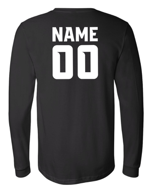 Custom Apparel - Screen Printing - Okemos Softball 2025 - Unisex Long Sleeve T-Shirt (Multiple Color Options) **Personalization Optional** - Okemos Softball 2025 - 17368