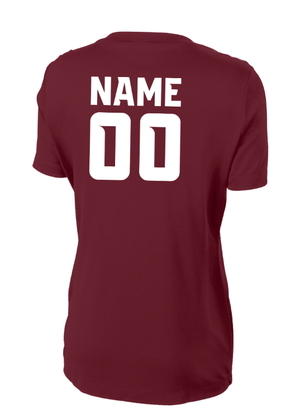 Custom Apparel - Screen Printing - Okemos Softball 2025 - Women's Performance Tee **Personalization Optional** - Okemos Softball 2025 - 17368