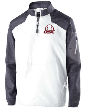 Custom Apparel - Screen Printing - Okemos Softball Club - 1/4 Zip Jacket - Okemos Softball Club - 15523
