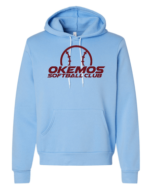 Custom Apparel - Screen Printing - Okemos Softball Club - Adult Fleece Hoodie - Okemos Softball Club - 16550