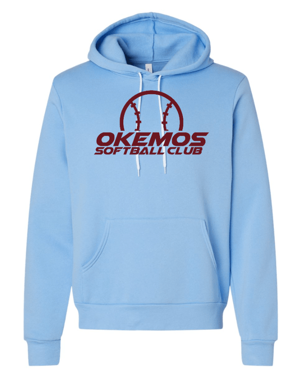 Custom Apparel - Screen Printing - Okemos Softball Club - Adult Fleece Hoodie - Okemos Softball Club - 16550