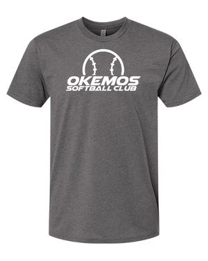 Custom Apparel - Screen Printing - Okemos Softball Club - Adult Unisex T-Shirt - (Name Optional) - Okemos Softball Club - 16550