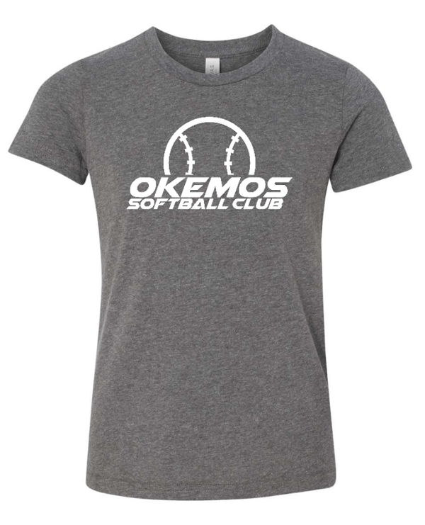 Custom Apparel - Screen Printing - Okemos Softball Club Fall 2023 - Youth T-Shirt *Customization Available* - Okemos Softball Club - 14815